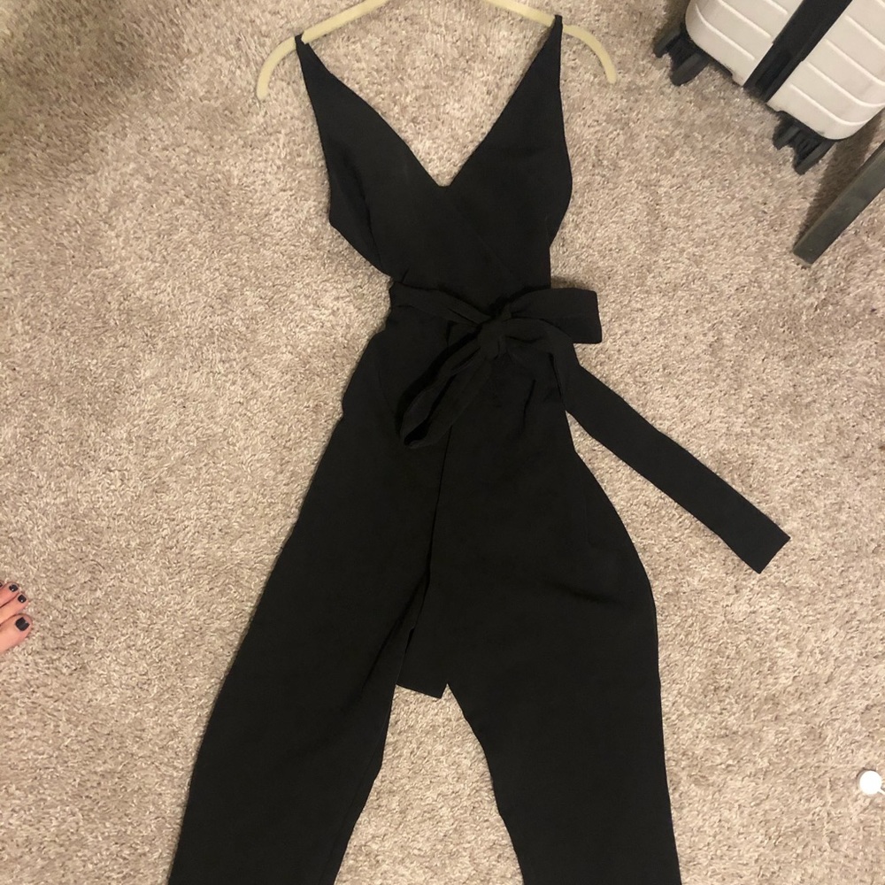 ASOS Long Black romper